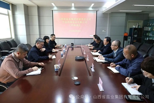 山西省盐业集团与中盐西南盐业有限公司进行工作座谈