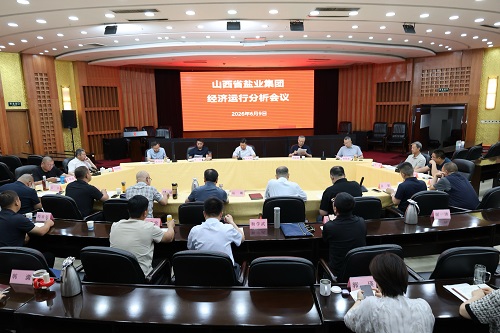 山西省盐业集团召开全系统经济运行分析会议