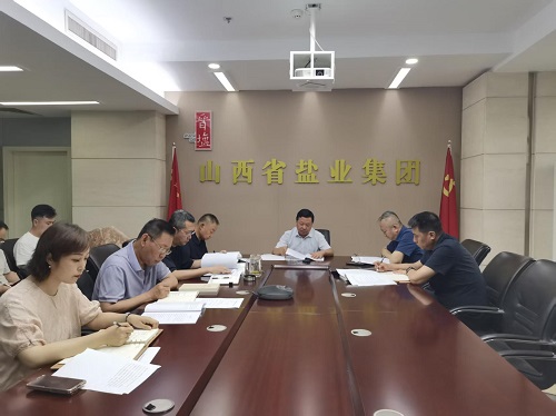 山西省盐业集团党委理论学习中心组举行“真抓实干，把学习教育成果转化为推动集团高质量发展成效”专题学习研讨